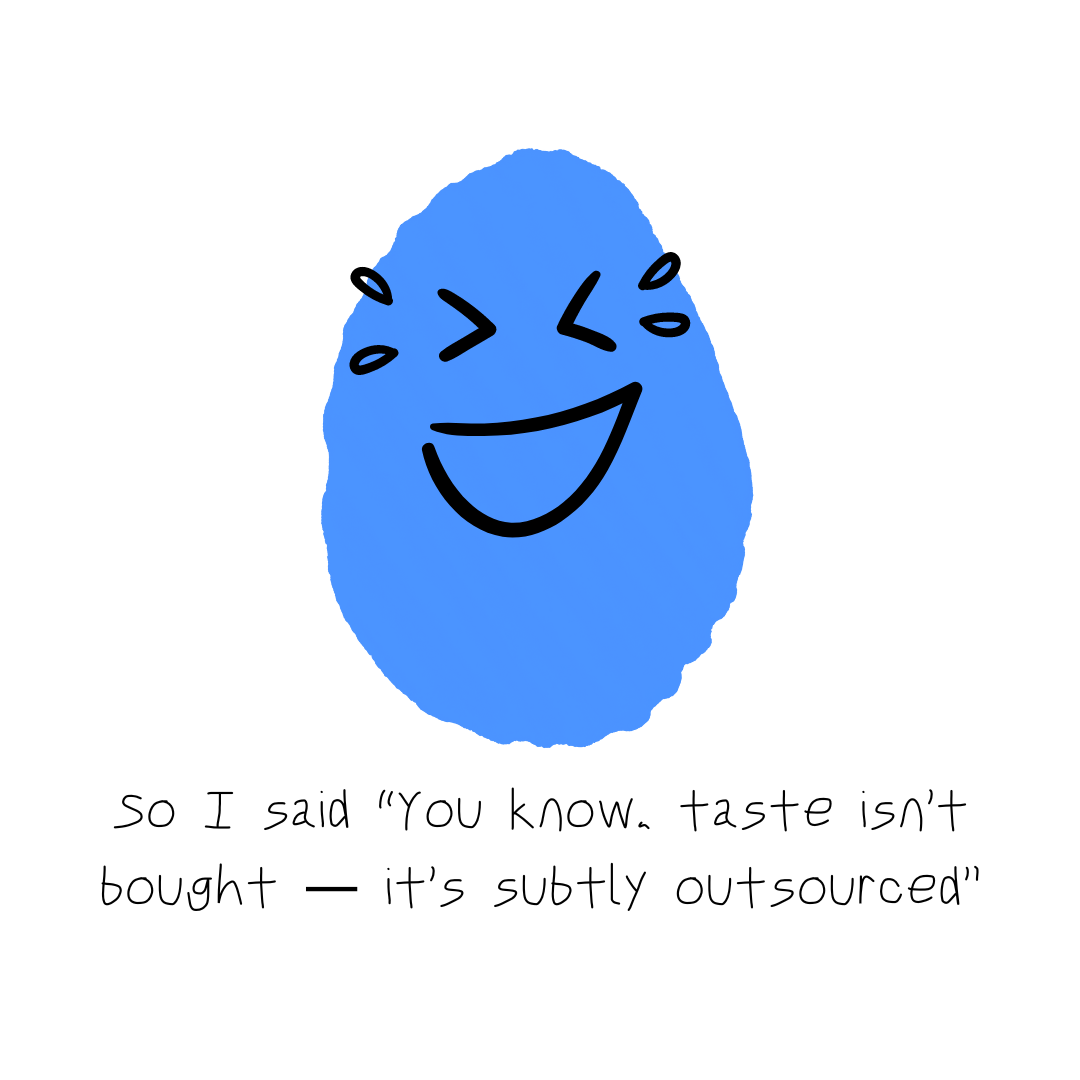 Meet Blue Chip: The Art World Insider | Taste Isn't Bought Mood | Art Fair Season Collection