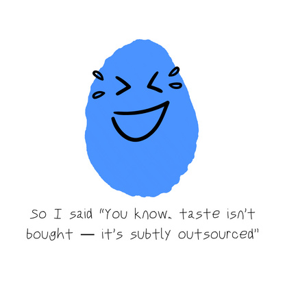 Meet Blue Chip: The Art World Insider | Taste Isn't Bought Mood | Art Fair Season Collection
