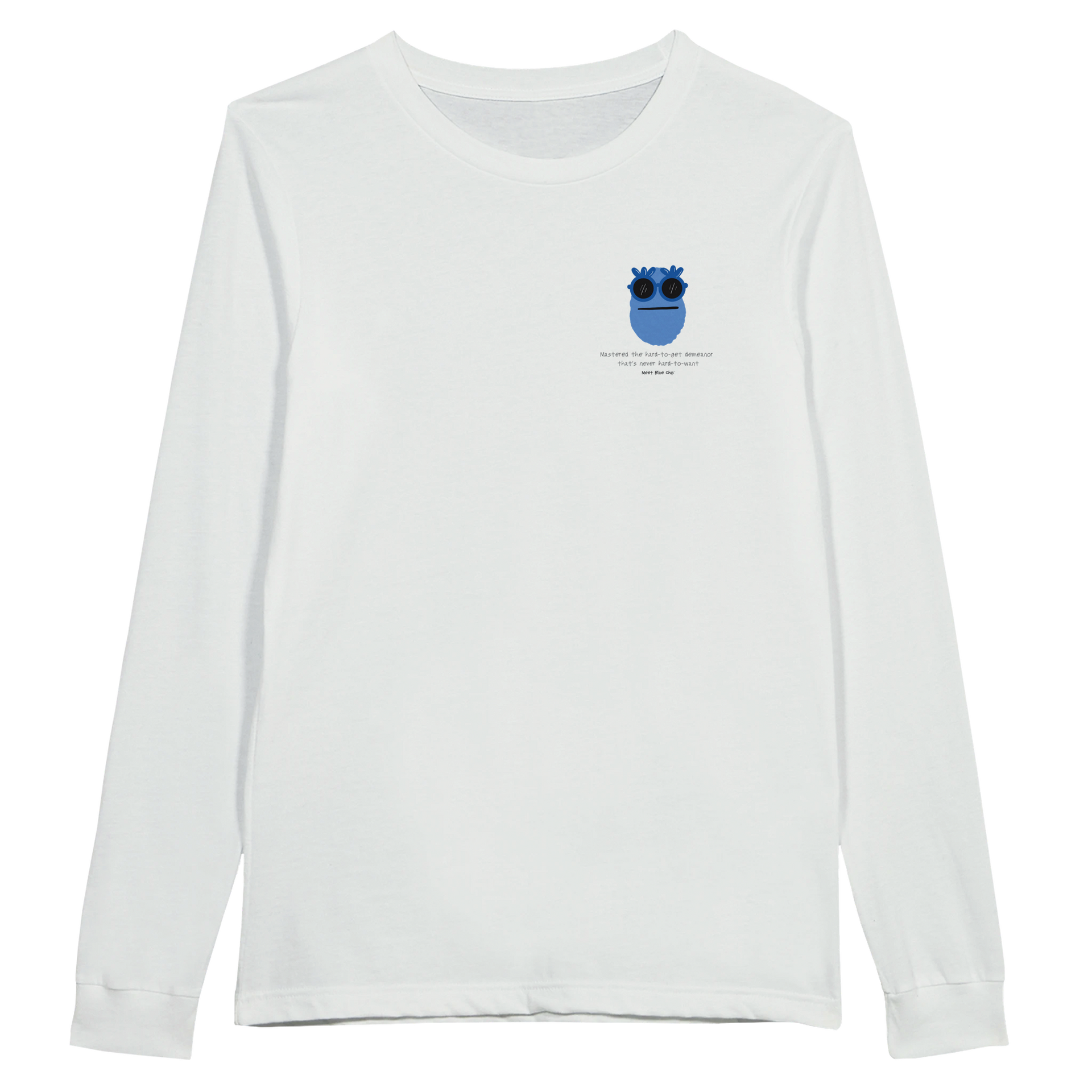 Blue Chip's Signature Longsleeve T-shirt (unisex) – Meet Blue Chip