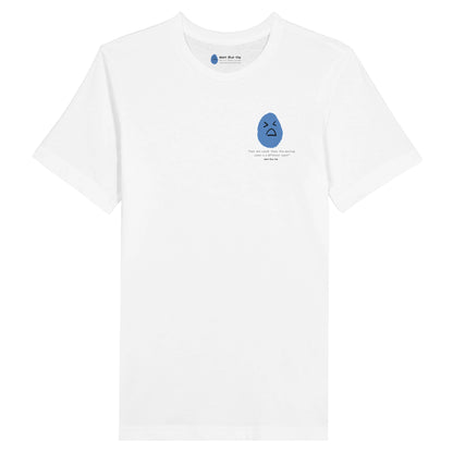 Then She Asked, Meet Blue Chip Signature T-shirt - Unisex